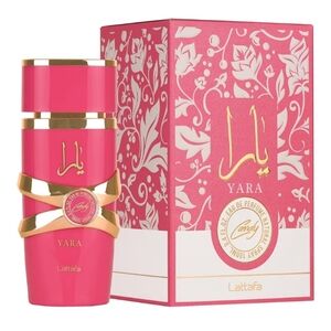 Lattafa Yara Pink and Gold Eau de Parfum3.40 Oz 100ml